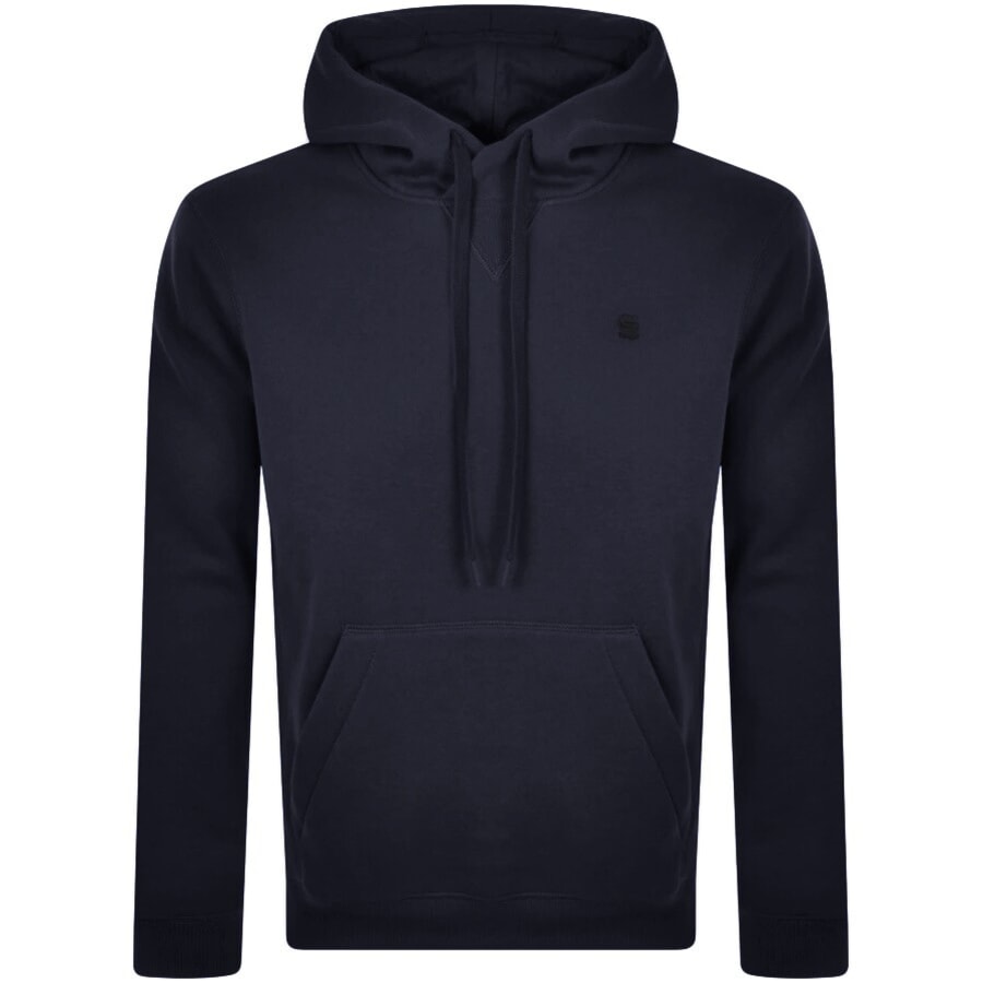 G Star Raw Pacior Hoodie Navy Mainline Menswear